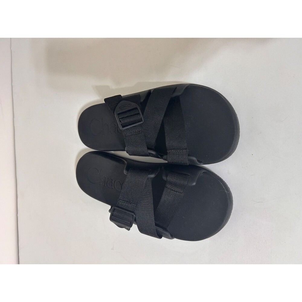 Chaco Chillos Sandals Women's Size 8 Thong Flip Flops Black Slides - Picture 8 of 8